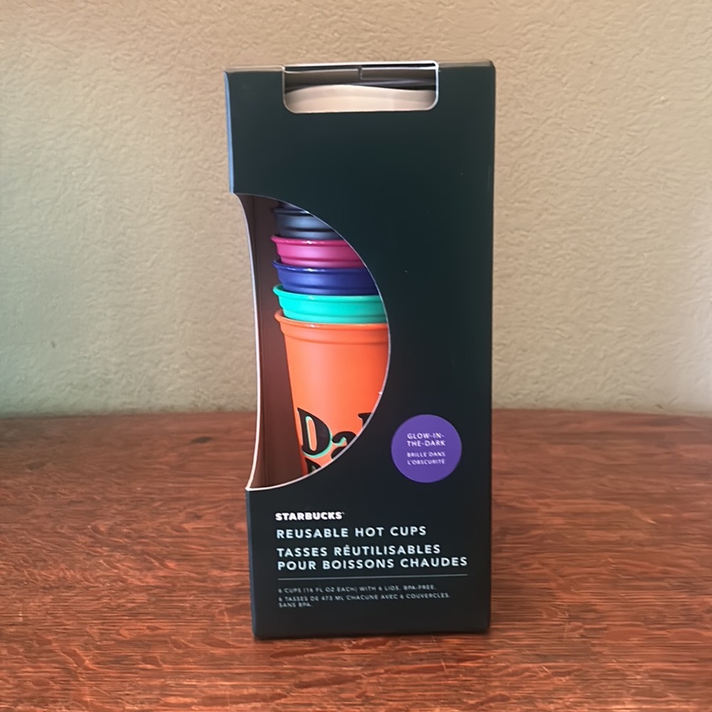 Starbucks 2020 Halloween Glow in the Dark Reusable Cups - Picture 4 of 6